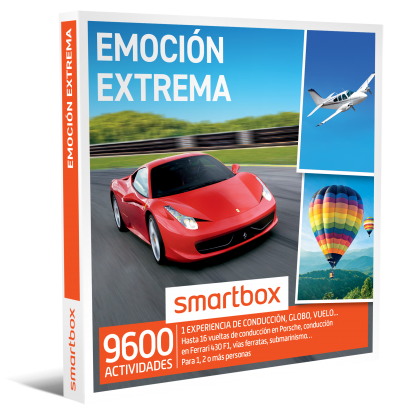 Boîte cadeau émotion extrême Smartbox