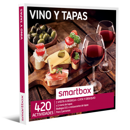 Caixa de presentes Vinho e Tapas de Smartbox