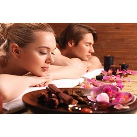 Voucher Special giveaway Pair pool treatments + 55 min massage + Pair tea service Spa El Cortijo
