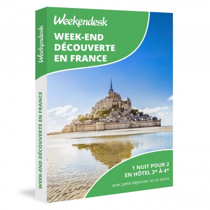 Voucher Presente Escapadinha por França com Weekendesk