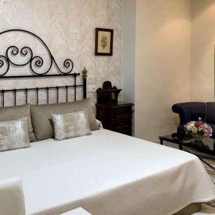 Romantic Getaway with dinner and private jacuzzi in Suite near Antequera