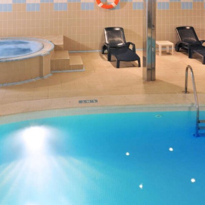 Discover Calella with half board and spa in a beachfront hotel