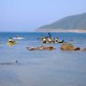 Passeio de canoa ou caiaque na praia de Getares, Cádis