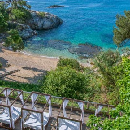 Romantic getaway with special dinner and spa on the Costa Brava