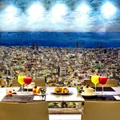 Escapadela relaxante com acesso a spa e bebidas no coração de Barcelona