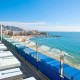 Relaxar e descontrair em frente à praia em Benidorm