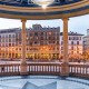 Discover Pamplona in a rustic-style building with breakfast and spa access included