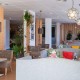 Room and terrace getaway with cocktail and snack in front of the Mediterranean, in Benalmádena