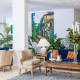 Room and terrace getaway with cocktail and snack in front of the Mediterranean, in Benalmádena