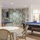 Room and terrace getaway with cocktail and snack in front of the Mediterranean, in Benalmádena
