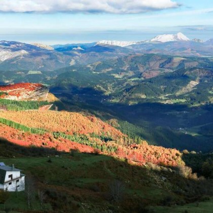 Disconnect in the heart of the Basque countryside with dinner for two and access to the thermal circuit