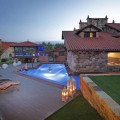 Junior suite con bañera hidromasaje en la habitación en Santillana del Mar