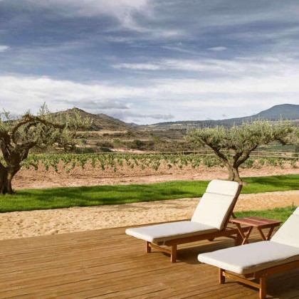 Breakfast break in La Rioja