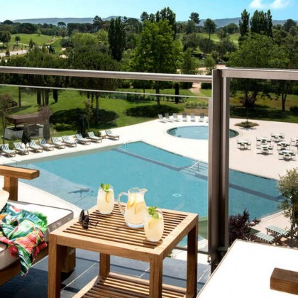 Escapada romántica en un resort 5* con cena, sales de baño y cóctel en Caldes de Malavella