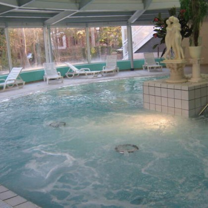 Escapada con media pensión y acceso al balneario en Vallfogona en Riucorb