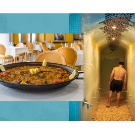 Pack parejas: Experiencia Arrocera & Spa Relax : menú arrocero (agua y vino de la casa incl.) + circuito spa de 90min