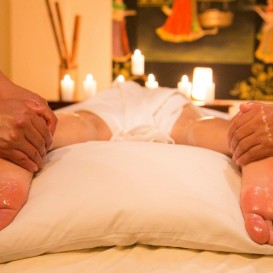 Massage à quatre mains au spa de l'hôtel Comendador