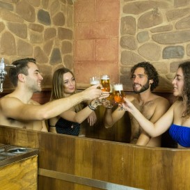 Circuito Beer Spa para Estudiantes en el Beer Spa Granada