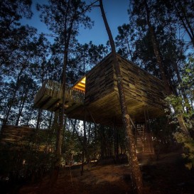 Voucher Cabaninhas do Bosque com Pequeno-Almoço e  Frigorifico Cheio