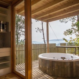 Voucher Cabañitas del Bosque com Pequeno-almoço e Champanhe com Ostras