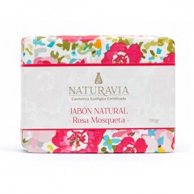 Sabonete Natural Rosa Mosqueta de Naturavia