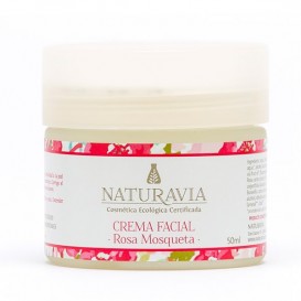 Crème pour le visage Naturavia avec Rosa Mosqueta Naturelle