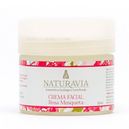 Crema Facial Natural Rosa Mosqueta de Naturavia