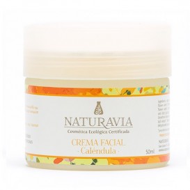 Natural facial cream Calendula from Naturavia