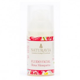 Fluide Facial à la Rose Musquée Naturavia