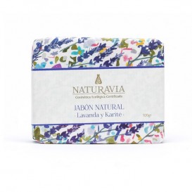Natural Lavender Soap and Shearite Naturavia